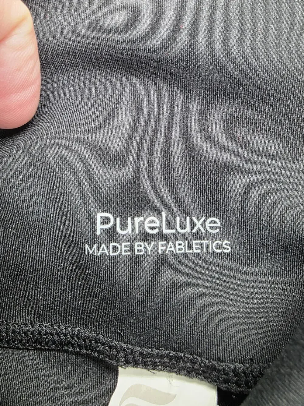 Fabletics Leggings Womens XS Black Ankle PureLuxe Pockets Waist 26 Inseam